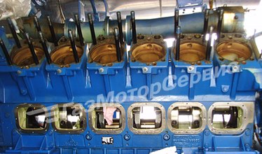 Wartung Е50 auf dem Gasmotor MWM TCG2020