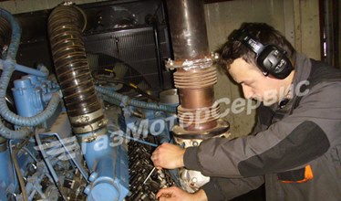 Diesel engines maintenance